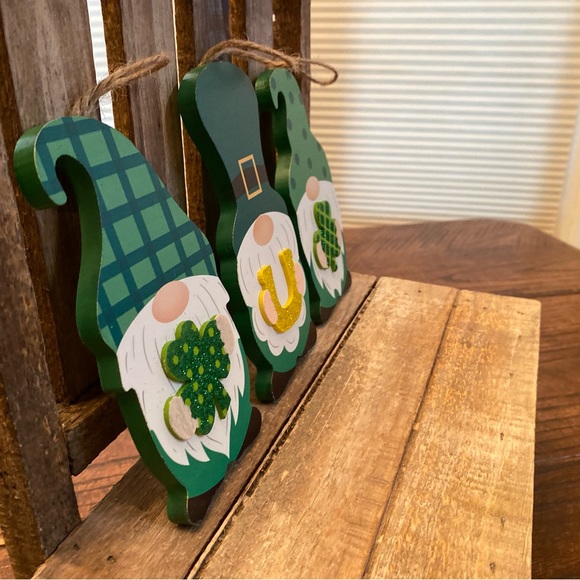 St. Patricks Day Gnome Bundle Of 7, Irish Gnome Decor, Farmhouse Gnome Decor - Picture 16 of 16